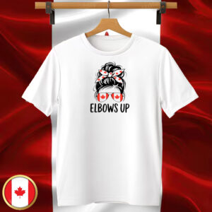 51 Never Elbows-Up - Elbows Up Canada Forever T-Shirt