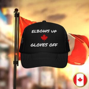 CANADA Elbows Up Foam Trucker Hat – Hockey