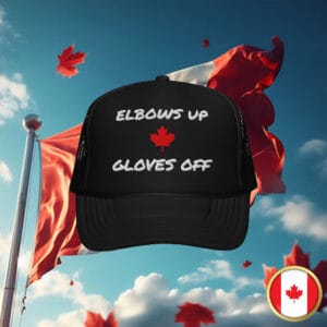 CANADA Elbows Up Foam Trucker Hat – Hockey