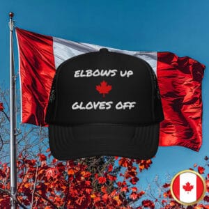 CANADA Elbows Up Foam Trucker Hat – Hockey