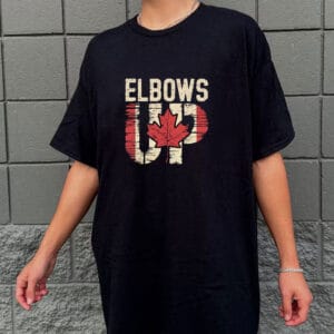 CANADA Elbows Up T-Shirts - True North Strong and Free
