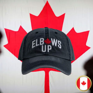 CANADA Embroidered Elbows Up Pigment Dyed 2025 Hat