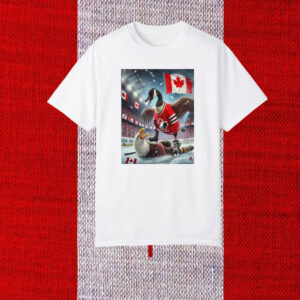 Canada Beats Usa Canada Goose Over Eagle Nations Cup Champions T-Shirt