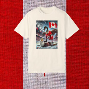 Canada Beats Usa Canada Goose Over Eagle Nations Cup Champions T-Shirt