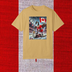 Canada Beats Usa Canada Goose Over Eagle Nations Cup Champions T-Shirt