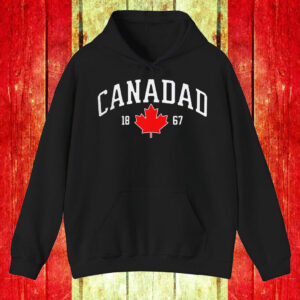 Canada Dad 1867 Fathers Day T-Shirt