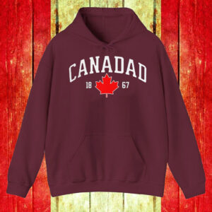 Canada Dad 1867 Fathers Day T-Shirt