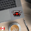 Canada Elbows Up 2025 Sticker and Car Magnet Political Leftist Human Rights Liberal Hockey