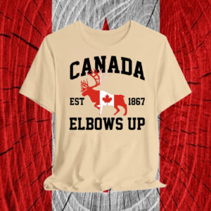Canada Elbows Up EST 1862 T-Shirt