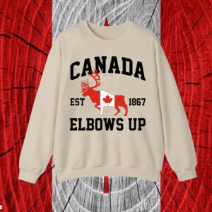Canada Elbows Up EST 1862 T-Shirt