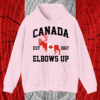 Canada Elbows Up EST 1862 T-Shirt