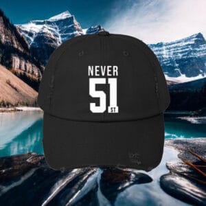 Canada Elbows Up Never 51 Hat