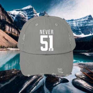Canada Elbows Up Never 51 Hat