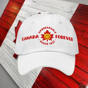 Canada Forever Smiley Hat