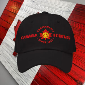 Canada Forever Smiley Hat