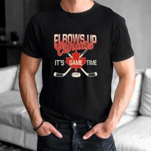 Canada Hockey Culture Elbows Up T-Shirt