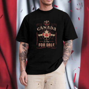 Canada Is Not For Sale Est. 1867, Canadian Flag 2025 T-Shirt