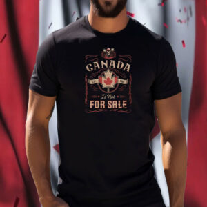 Canada Is Not For Sale Est. 1867, Canadian Flag 2025 T-Shirt