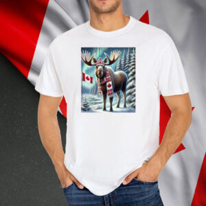 Canada Love Patriotic Canadian Moose T-Shirt