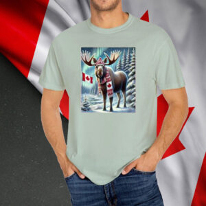 Canada Love Patriotic Canadian Moose T-Shirt