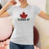 Canada Strong Shirt, Made In Canada, Elbows Up Shirt