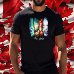 Canadian Four Seasons Watercolor T-Shirt