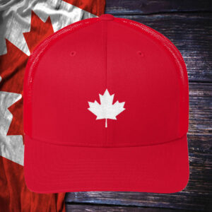 Canadian Maple Leaf Red Hat