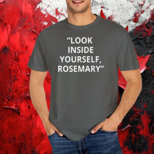 Canadian Mark Carney Political, Look Inside Yourself Rosemary T-Shirt
