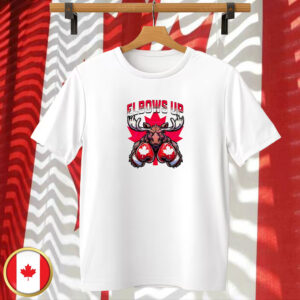 Canadian Elbows Up T-Shirts Canada Forever - 51 Never