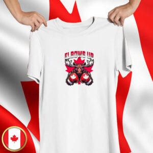 Canadian Elbows Up T-Shirts Canada Forever - 51 Never