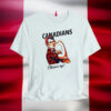 Canadians Elbows Up Rosie The Riveter Canada T-Shirt