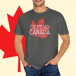 Defend Canada Maple Leaf T-Shirt