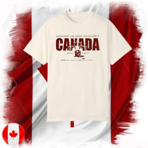 Defending the great white north Canada since 1867 T-Shirt