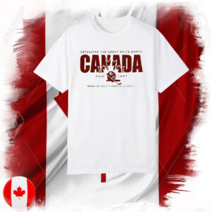 Defending the great white north Canada since 1867 T-Shirt