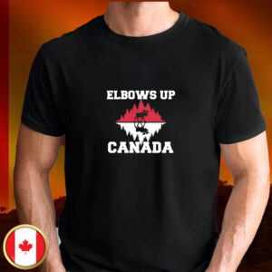 ELBOWS UP EST 1867 T-Shirt - Canada Forever - 51 Never