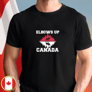 ELBOWS UP EST 1867 T-Shirt - Canada Forever - 51 Never