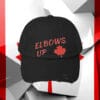 Elbows Up Baseball Cap, Canadian Pride Hat, Never a State Hat