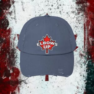 Elbows Up Baseball Cap - MADE IN CANADA Hat