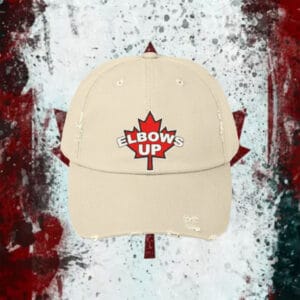 Elbows Up Baseball Cap - MADE IN CANADA Hat