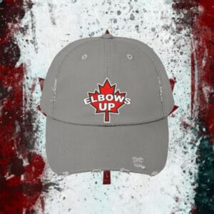 Elbows Up Baseball Cap - MADE IN CANADA Hat