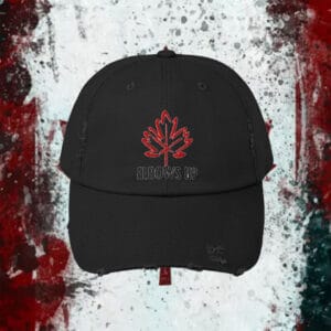 Elbows Up Baseball Hat, Canadian Pride Dad Hat, Canada Strong Hat