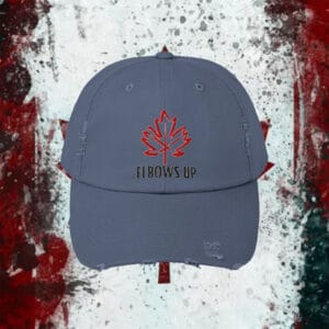 Elbows Up Baseball Hat, Canadian Pride Dad Hat, Canada Strong Hat