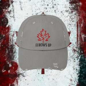 Elbows Up Baseball Hat, Canadian Pride Dad Hat, Canada Strong Hat