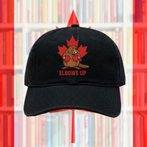 Elbows Up Beaver Baseball Cap