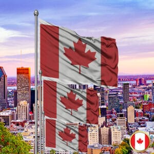 Elbows Up Canada 2025 Flag Never the 51st State