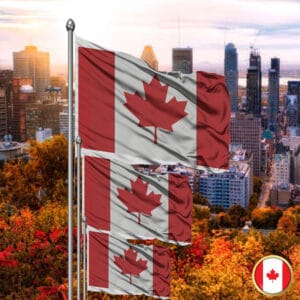 Elbows Up Canada 2025 Flag Never the 51st State