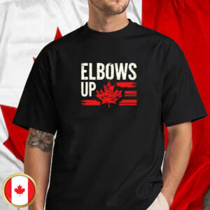 Elbows Up Canada 2025 T-Shirt - ELBOWS UP EST 1867