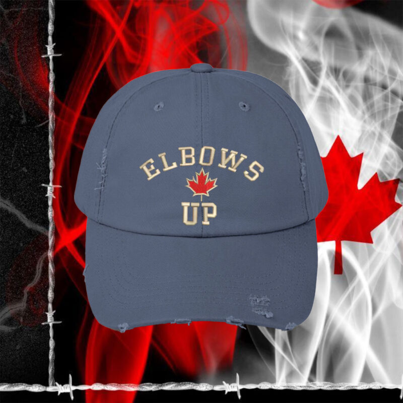 Elbows Up Canada Baseball Cap, Free Canada Hat