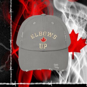 Elbows Up Canada Baseball Cap, Free Canada Hat
