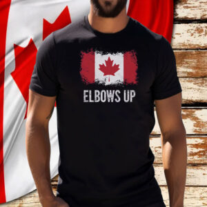 Elbows Up Canada, Canada Stron T-Shirt